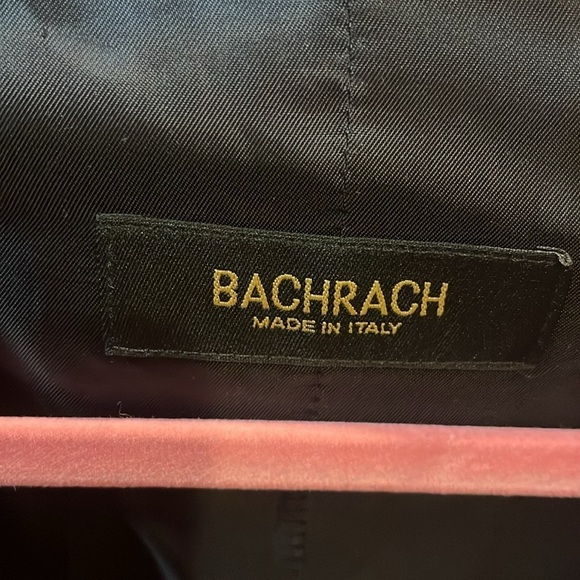 Bachrach Navy Wool Vest - Picture 2 of 4